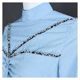 Padmé Amidala Blue Dress Gown Outfits Cosplay Costume Halloween Carnival Party Suit